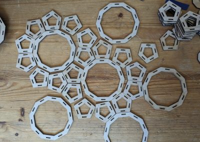 Truncated Triakis Icosahedron Parts